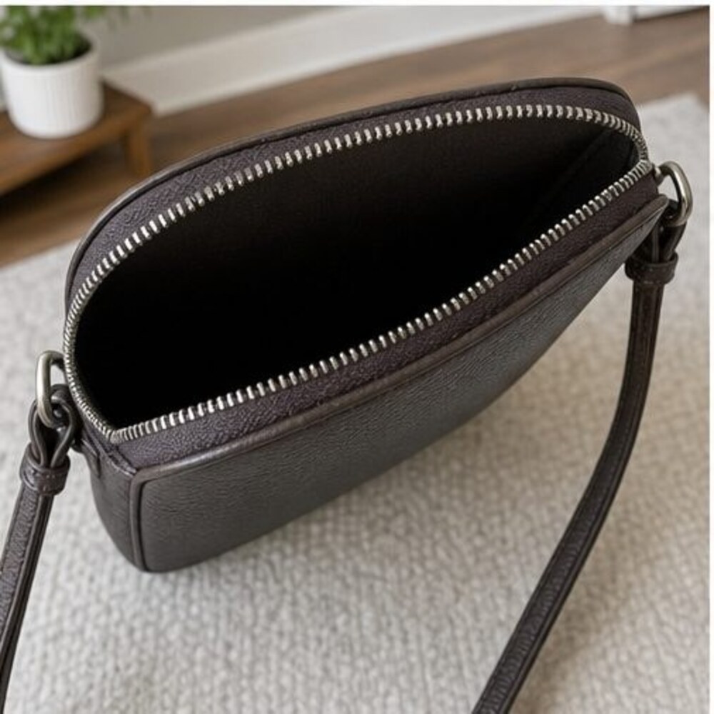 Sage Pebbled Crossbody Bag - Picture 4 of 6